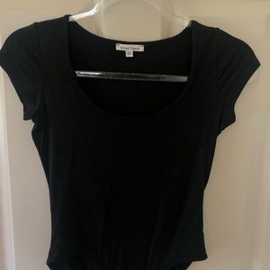 Green and black short sleeve body suits